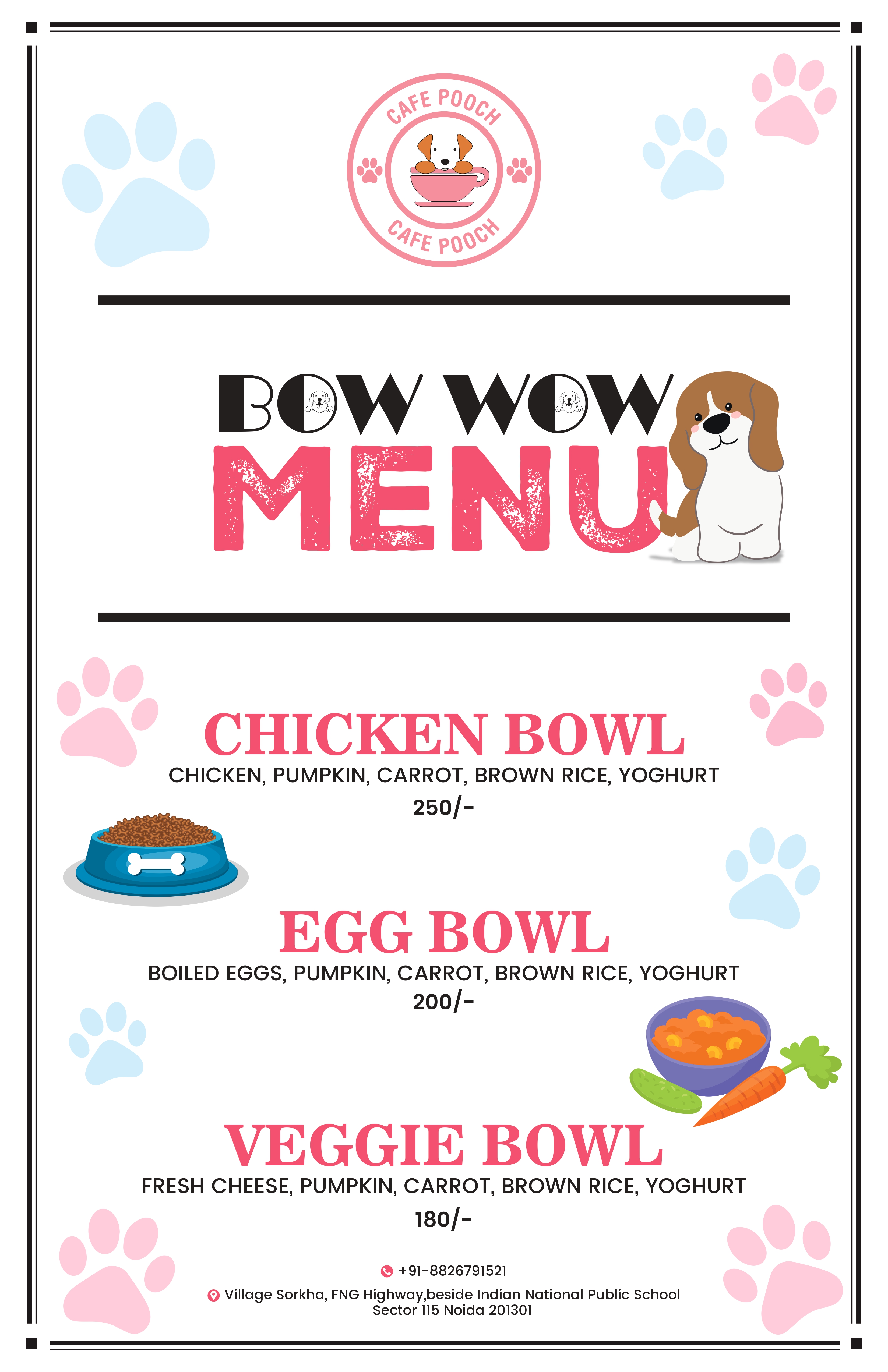Pet Me Maa Menu 3
